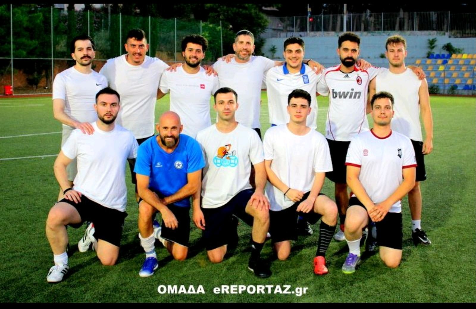 Η ομάδα του eReportaz.gr στη φιλική αναμέτρηση με την One Voice